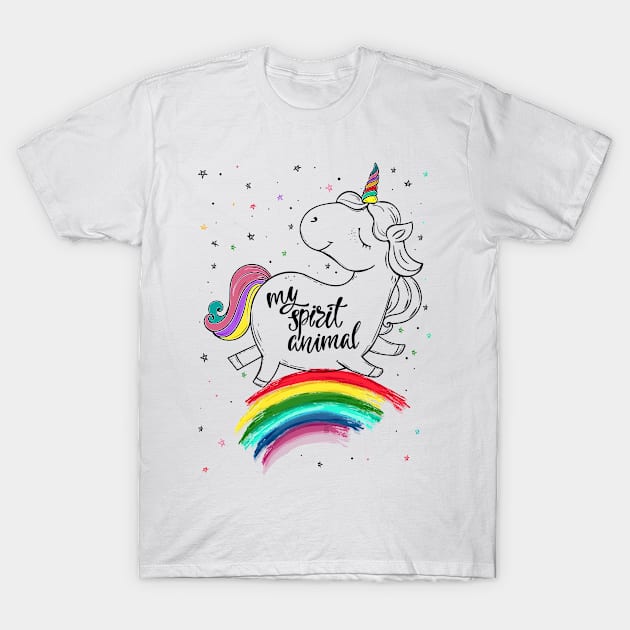 Unicorn T-Shirt by gtee